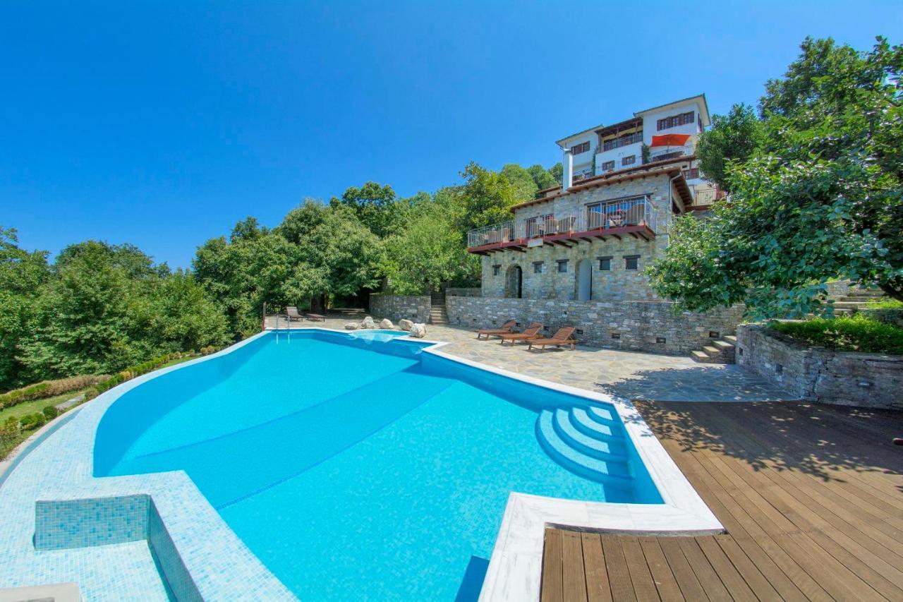 Aroma Piliou - Άρωμα Πηλίου Hotell Mourésion Eksteriør bilde